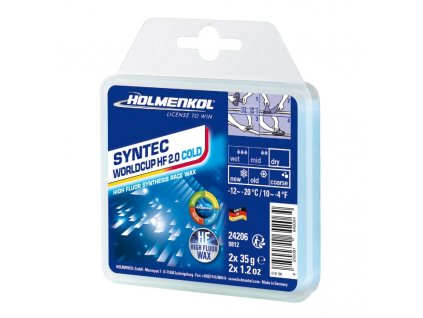 holmenkol syntec worldcup hf 2 0 cold 2x35g o