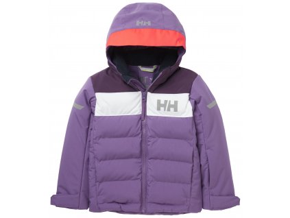 HELLY HANSEN K VERTICAL INSULATED JACKET Crushed Grape