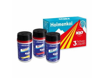 8592 holmenkol 3 schuss liquid red yellow blue 3x100ml o