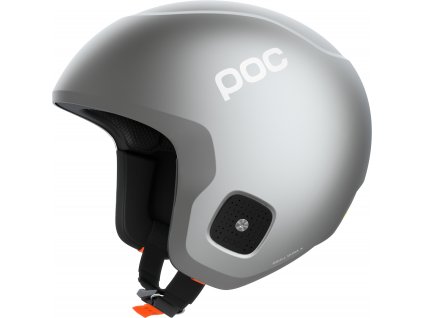 POC SKULL DURA X MIPS Argentite Silver Matt