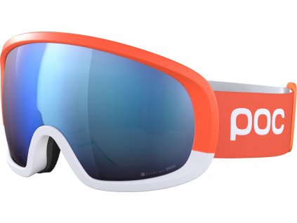 POC FOVEA RACE Zink Orange/Hydrogen White/Partly Sunny Blue