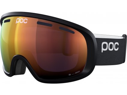 POC FOVEA MID Uranium Black/Partly Sunny Orange