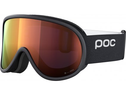 POC RETINA Uranium Black/Partly Sunny Orange