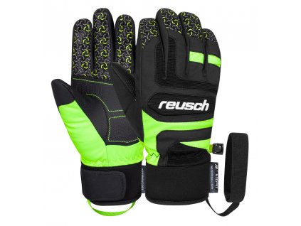 REUSCH CHRIS R-TEX XT JUNIOR Black/Green Gecko