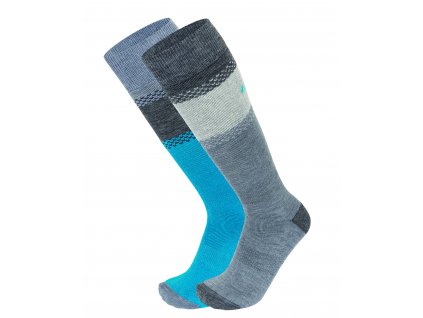 15231 2 PACK 52 LT Grey Turquoise