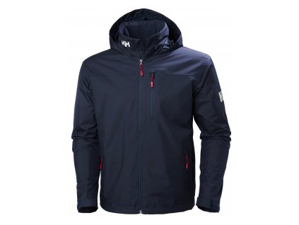 HELLY HANSEN CREW HOODED MIDLAYER JACKET Navy