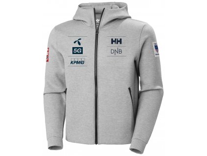 HELLY HANSEN HP OCEAN FZ JACKET 2.0 Grey Melange NSF