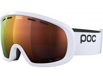 POC FOVEA MID Hydrogen White/Partly Sunny Orange