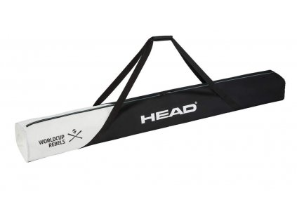 HEAD REBELS SINGLE SKIBAG Black/White 180cm 23/24