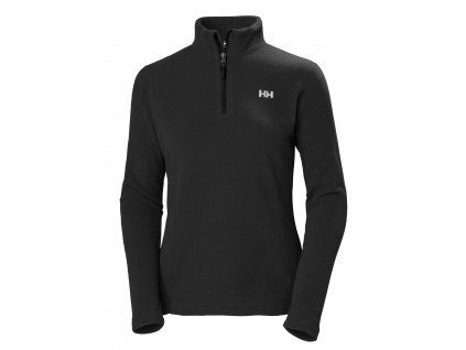 HELLY HANSEN W DAYBREAKER 1/2 ZIP FLEECE JACKET Black