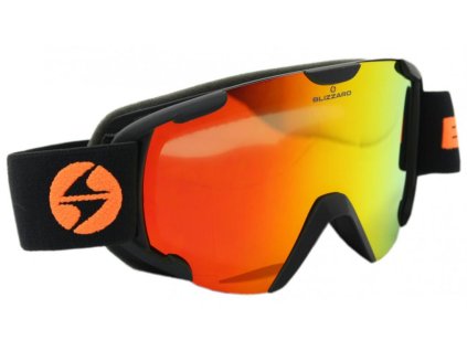 BLIZZARD 938 MDAVZO Black Matt/Smoke2/Orange Revo