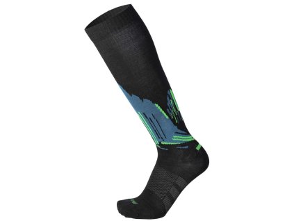 7D7A797C7E7579786D6F7A7E 6B5C5A5A5A5A5F5F705F626C light weight warm control ski socks nero verde fluo xl