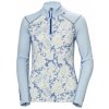 HELLY HANSEN W LIFA MERINO MIDWEIGHT GRAPHIC 1/2 ZIP Baby Trooper Floral Cross