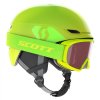 scott junior keeper 2 helmet witty goggle combo 19b sct 271766 high viz green 1