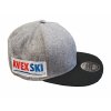 SNAP melange AVEX SKI ash / black - cap