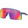 Oakley Mens Sutro Matte Cyan Blue Colorshift Prizm Road Sunglasses Kowear 01 51739