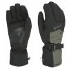 level freelander gore tex ski snowboard gloves forest