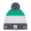 EISBÄR STAR POMPON MÜ SA 645 Anthracite/White/Mineral Green
