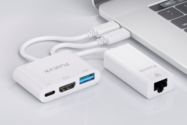 ISeries USB C auf Ethernet Multiport Adapter