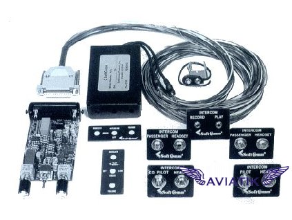 SOFTCOMM ATC-6PS Stereofonní intercom pro montáž do panelu