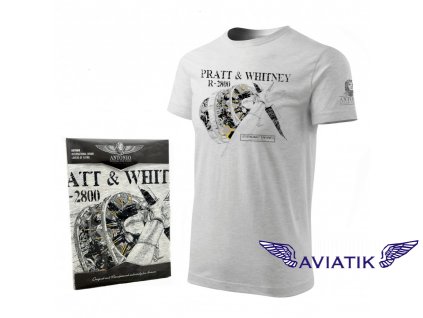 p657359d193efd t shirt with engine pratt whitney r 2800 1