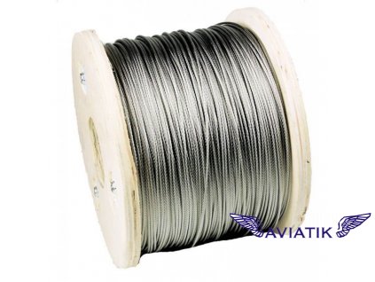 nerezov ocelov lano 1 8 mm z nerezov oceli v4a 14401 316 7x7 a 7x19 lano 5 250 metr