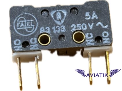 Mikrospínač 83 133 5A 250VAC