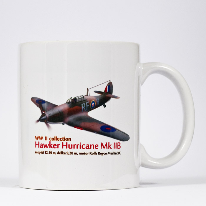 Hrnek s potiskem Hawker Hurricane Mk. II B