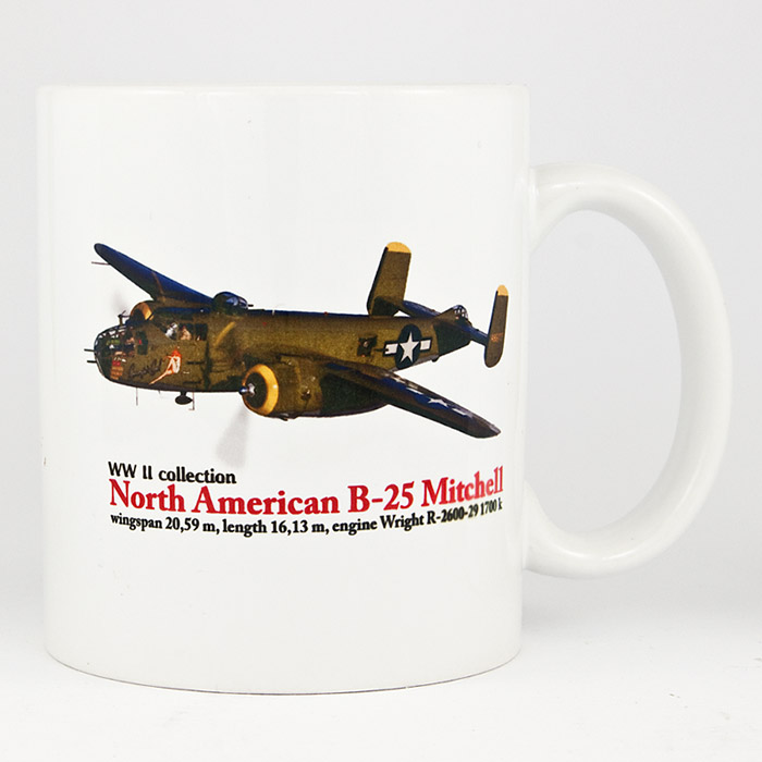 Hrnek s potiskem B-25 Mitchell