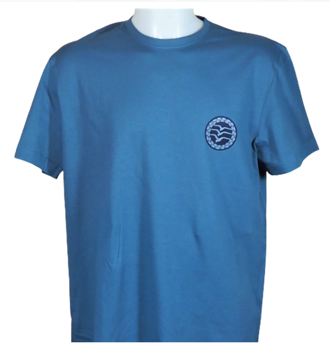 Tričko s motivem plachtařské "C" Barva: Modrá denim, Velikost: XL