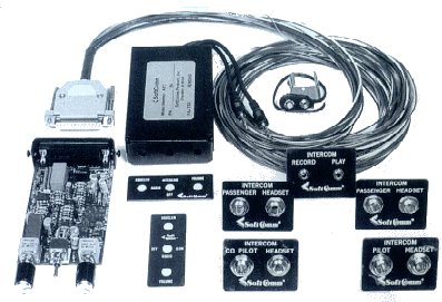 SOFTCOMM ATC-6PS Stereofonní intercom pro montáž do panelu