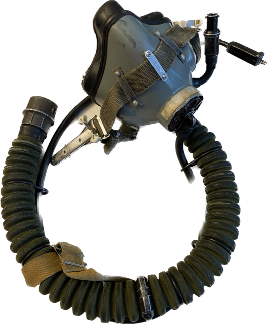 KM-34D Pilotní dýchač - kyslíková maska