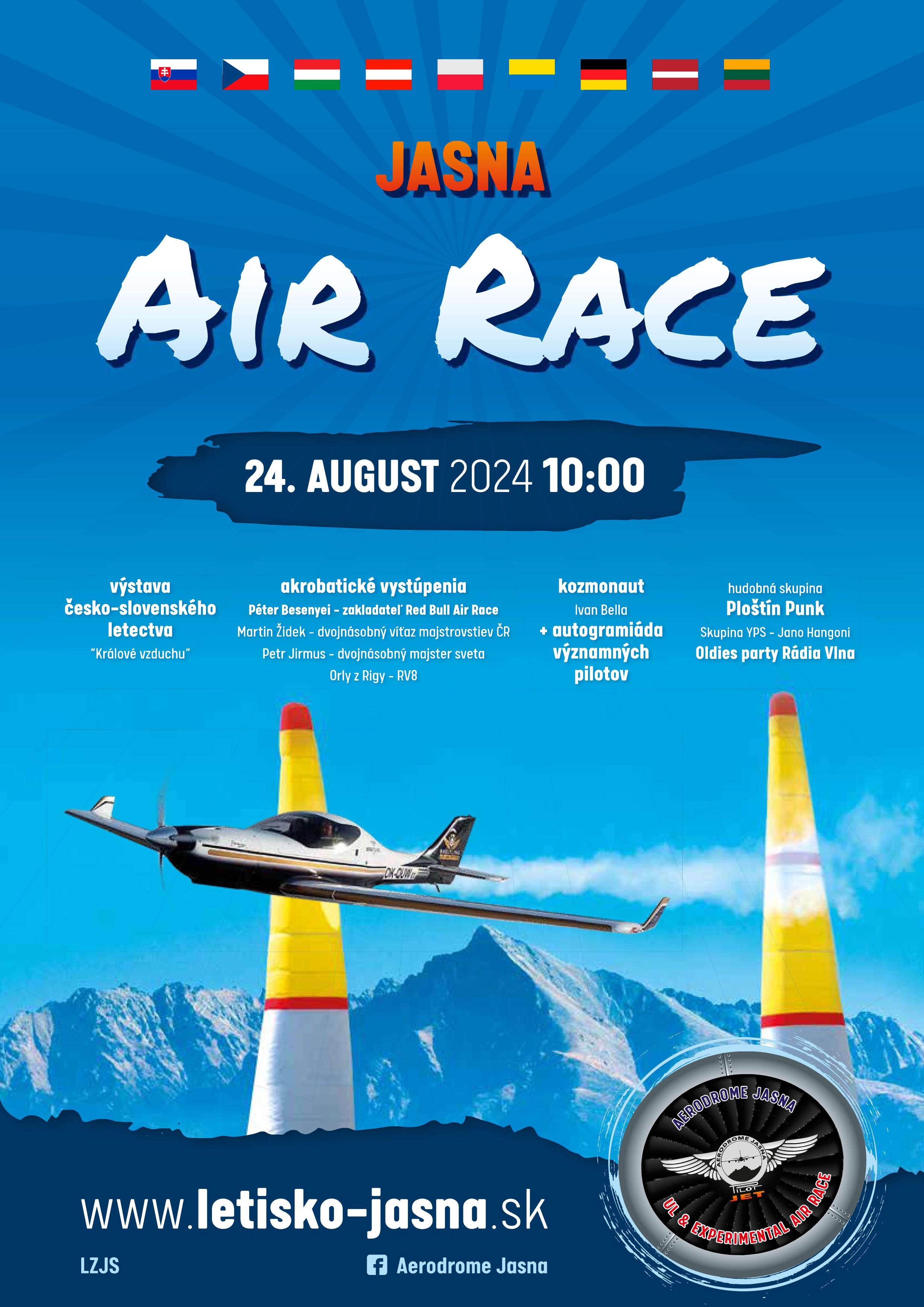 AIR RACE Letisko Jasná 24.8.2024