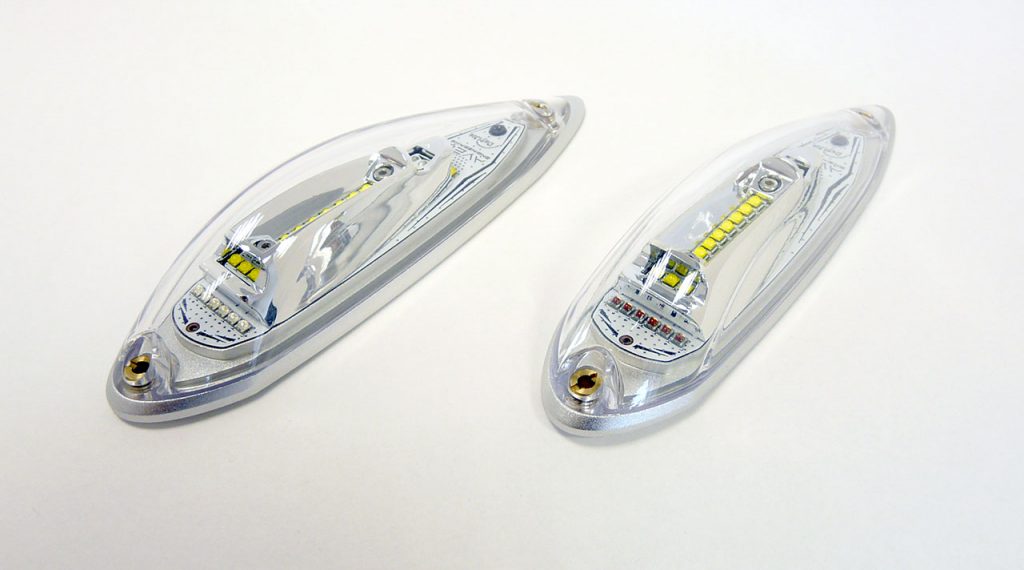 Andromeda DayLite™ 14 V – navigační světlo na konec křídla / stroboskop / poziční světlo Barva: Zelená