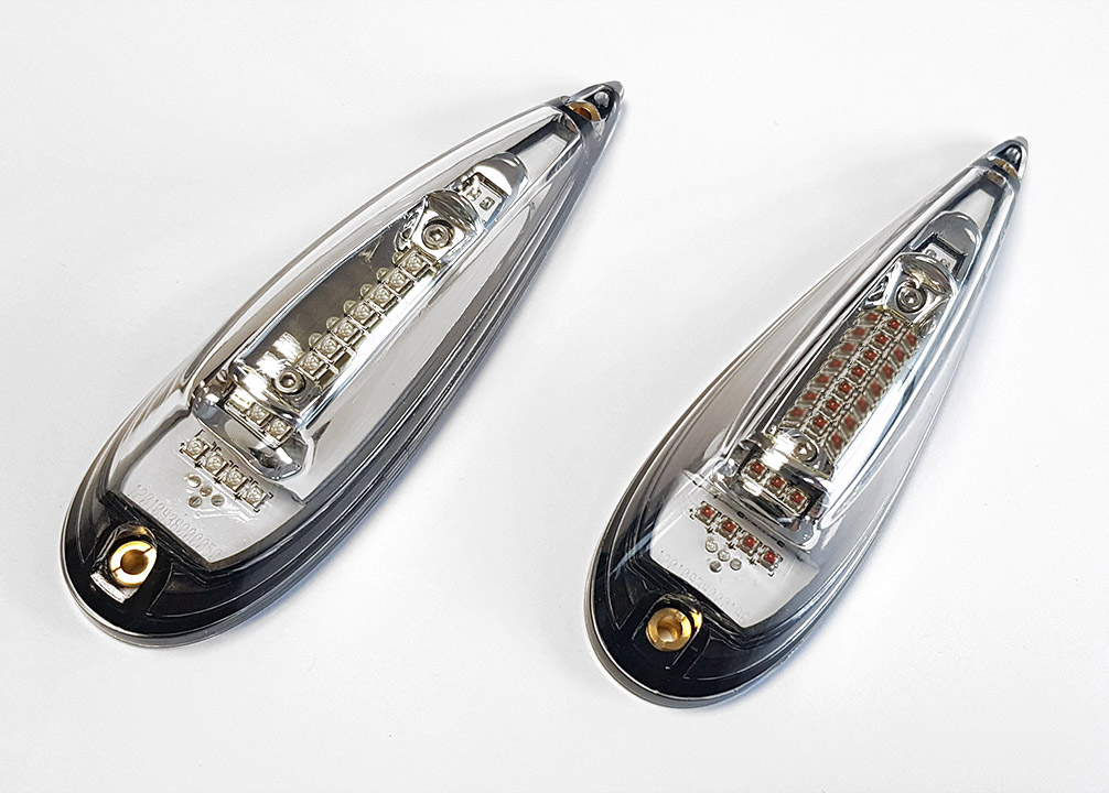 AirBurst NG DayLite™ LED světlo proti srážkám – červené nebo zelené Barva: Zelená