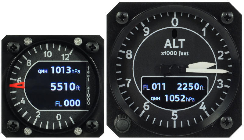 Výškoměr KANARDIA Feet altimeter tip: 80mm Master