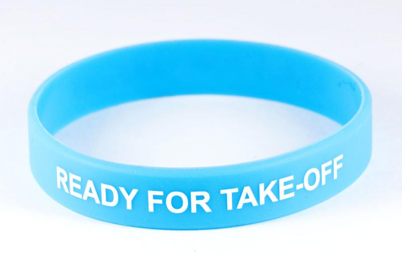 Silikonový moderní náramek RTO průměr: 180 mm