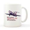 Hrnek s potiskem Tupolev Tu 154
