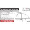 recommended light installation metric ULTRA AVIOR CAPRICA I02 Aug2025