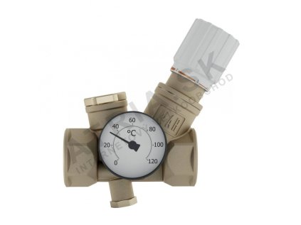 22694 termostaticky vyvazovaci ventil pre rozvody tv 3 4 f regulacia teploty a mechanicky by pass