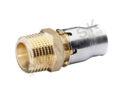Vykurovacia technika Prechodka PUSH - závit vonkajší - 26x1"M