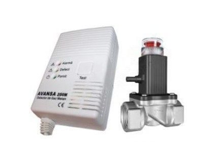 34670 detektor plynu avansa 200m solenoidovy ventil g3 4 dn 20