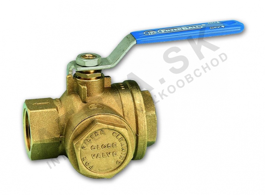 19058 gulovy uzaver voda s filtrom filter ball 2 ff packa