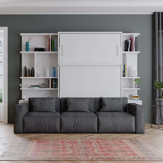 Výklopná postel s pohovkou