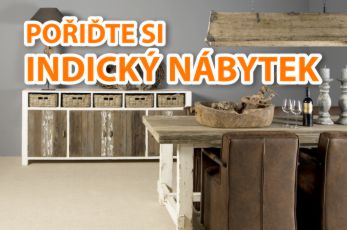 Indický nábytek