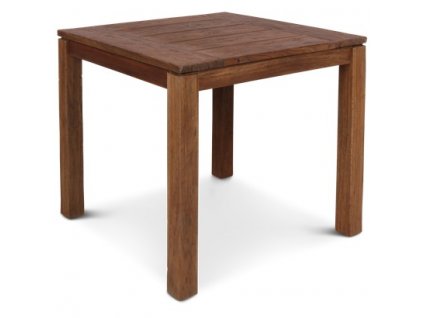Stylový jídelní stůl z masivu teaku 80x80