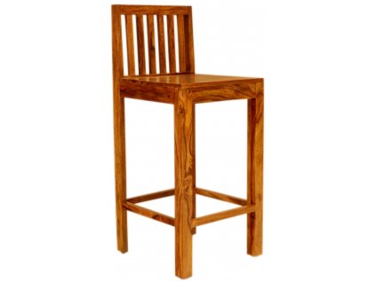 Barová židle BAR CH, Indický nábytek z masivu