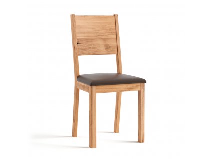 jídelní dubová čalouněná židle prato 2