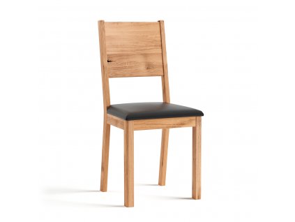 jídelní dubová čalouněná židle prato 3