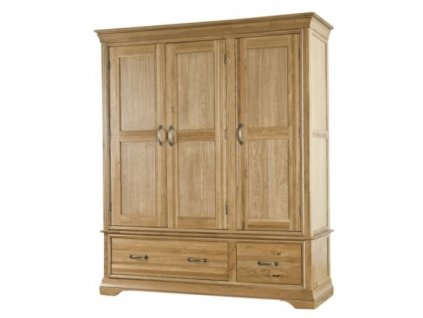 Dubová šatní skříň FRW3 163x60x191